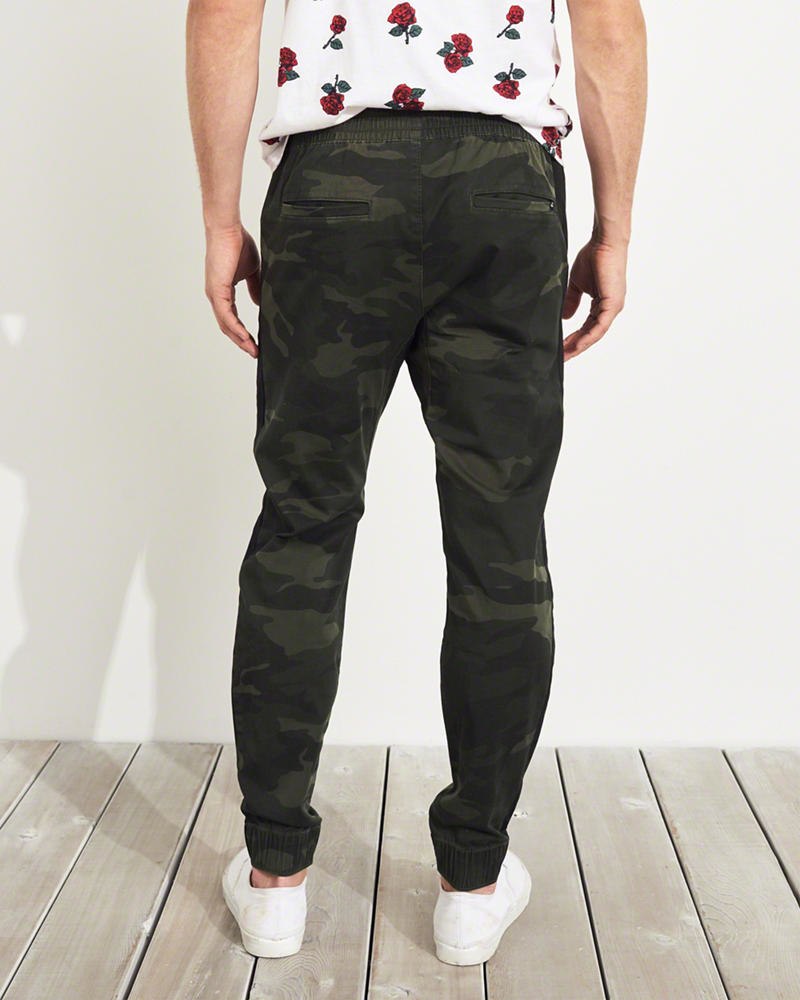 Advanced stretch twill skinny clearance jogger pants